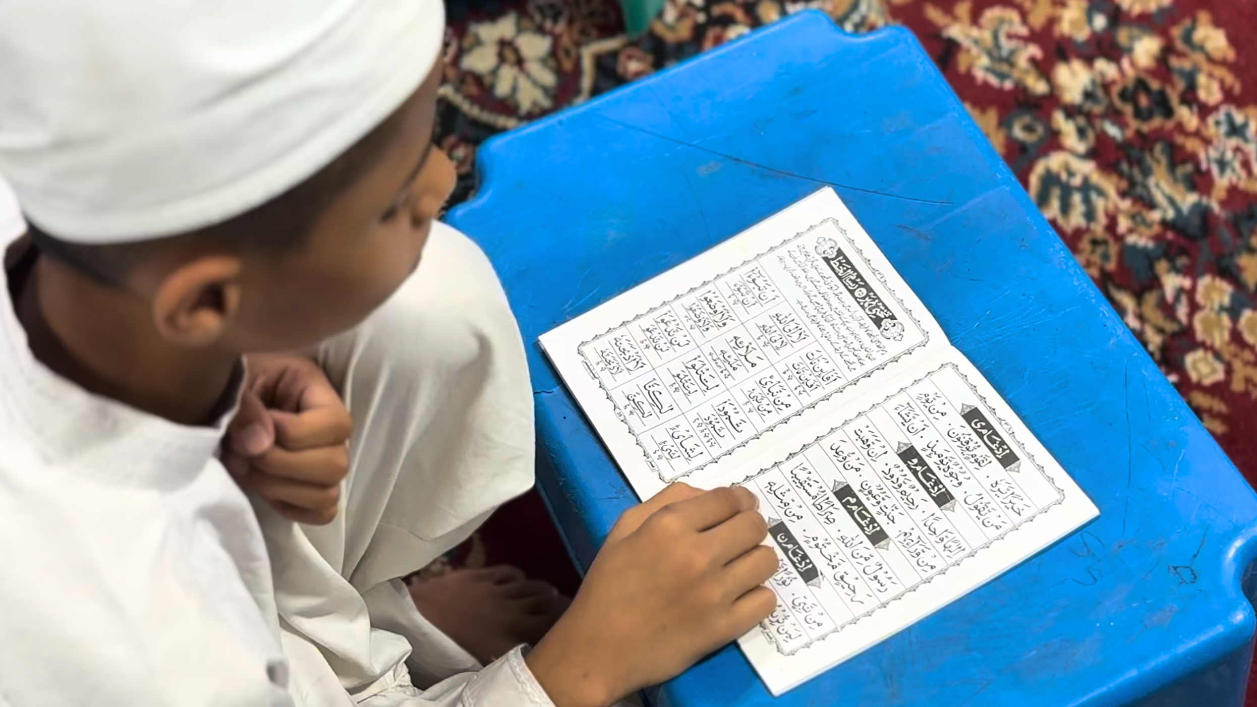 Arabic Alphabet Poster representing Deeniyath foundation